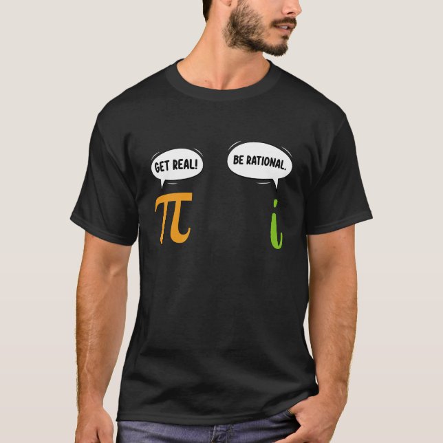Skaffa en verklig, rationell, stilig Math Pi Day G T Shirt (Framsida)