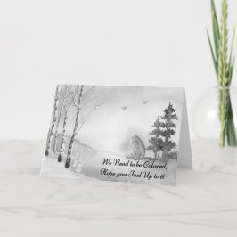 Skaffa ett bra färgkort för barn. kort