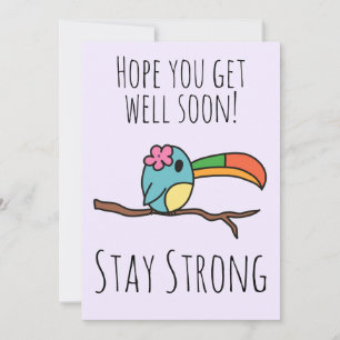 Skaffa ett bra kort för Cute Toucan Violate Card