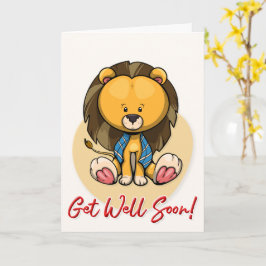 Skaffa ett bra kort för Lejonare hälsning snart