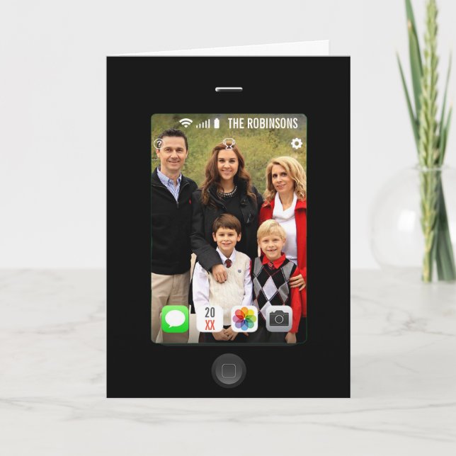 Skaffa ett God jul-foto Helgkort (Framsida)