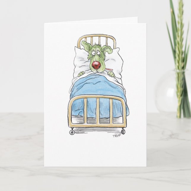 Skaffa ett kort för hög grad av hundvalp (Framsida)