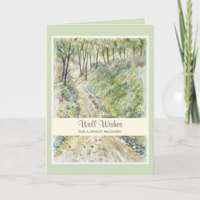 Skaffa ett kort för snabb återställning snart (Framsida)