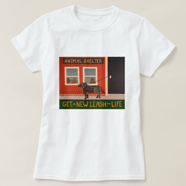 Skaffa ett nytt utslag i livet tröja (Design framsida)