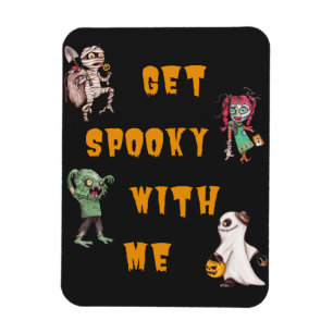 Skaffa ett tal med mig Halloween Magnet