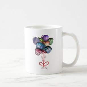 Skaffa fiskbubblor kaffemugg