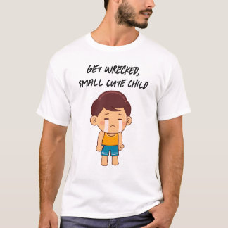 Skaffa förstörd, liten lejtröja för spädbarn t shirt