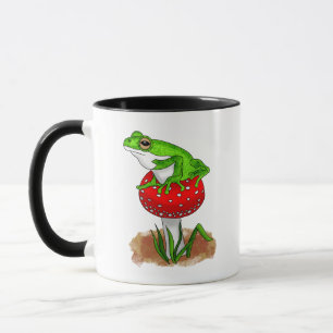 Skaffa Froggy med den Funny Frog Mugg