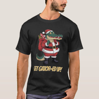Skaffa Gator Ed upp Alligator-julen T Shirt