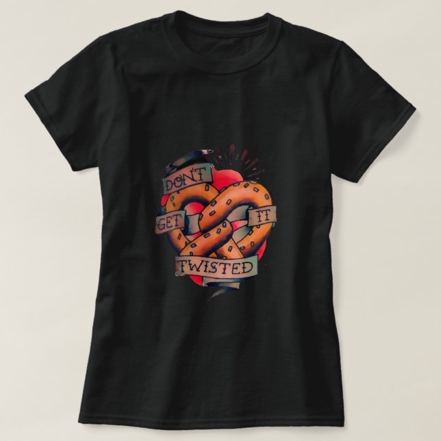 Skaffa inte det svindlat T-Shirt (Design framsida)