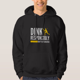 Skaffa inte en smetad pickleboll på ett ansvarsful hoodie