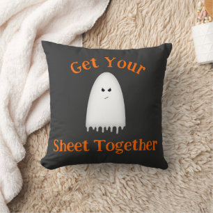 Skaffa Lakan tillsammans Halloween Ghost Kudde