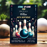 Skaffa Neon Boy Kids Team-händelse, 40:e födelseda Inbjudningar<br><div class="desc">Fira en milstolpe i stil med vår "Get Neon Boy Kids Team Event Bowling 40:e födelsedagsinbjudan"! Denna pulserande inbjudan är perfekt för en roligt fylld 40-årsdag party, med ljusstark nybörjare färg och lekfull bowlingtematisk grafik. Oavsett om du planerar ett lagevenemang eller en livlig familjemöte, så är det här designen ett...</div>