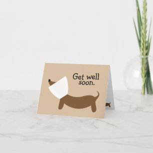 Skaffa snart ett Dachshund-kort Kort