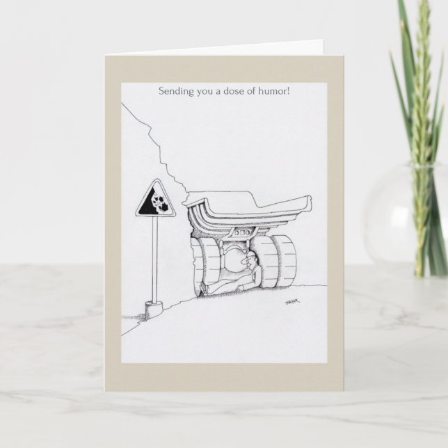 Skaffa snart lastbilskort, kul lastbilschaufför-te kort (Framsida)