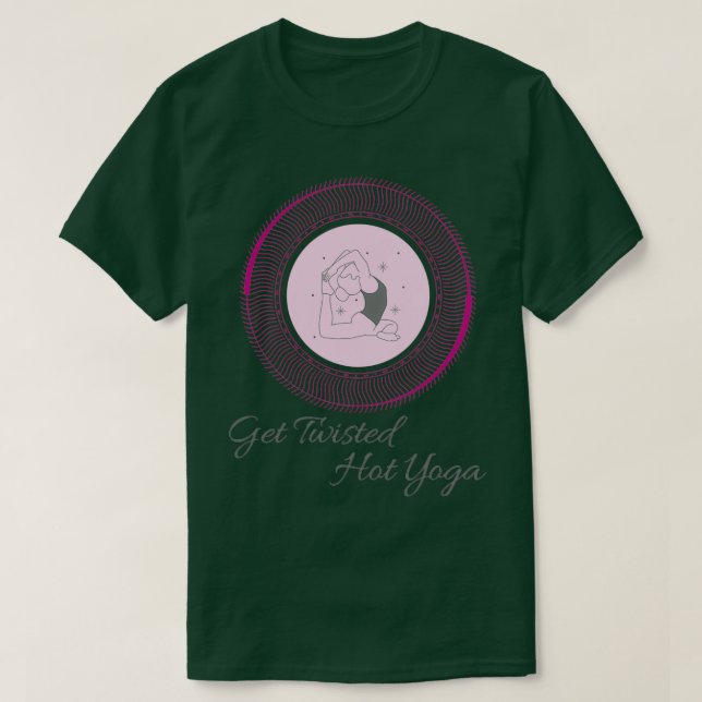 Skaffa Twisted Hett Yoga Hett Yoga s 1 T Shirt (Design framsida)