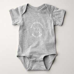 Skaffa vaccinerad spara livliga hjärtan söta t shirt
