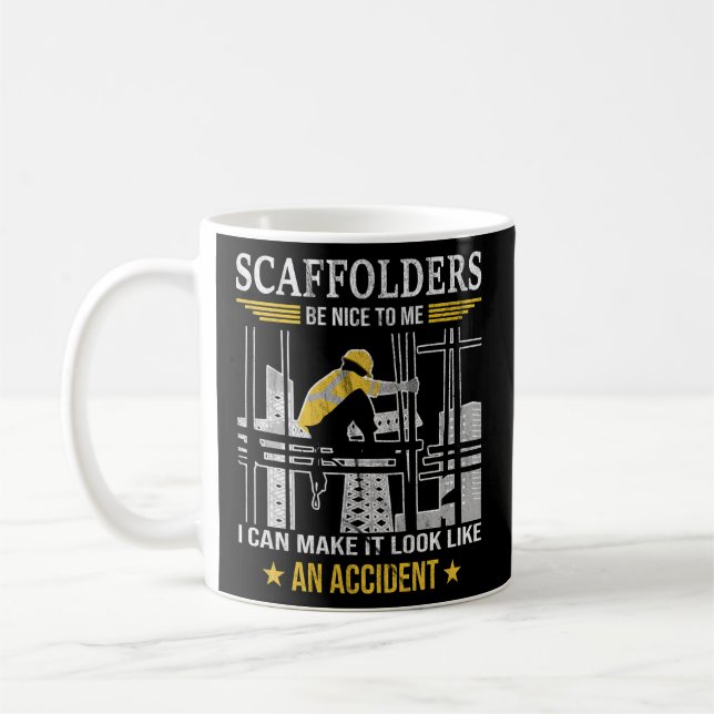 Skaffelbyggnadsställningar, byggnadsställningar oc kaffemugg (Vänster)