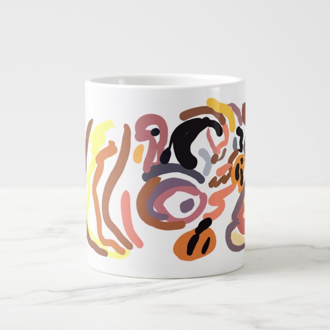 Skafferi höst jumbo mugg (Framsidan)