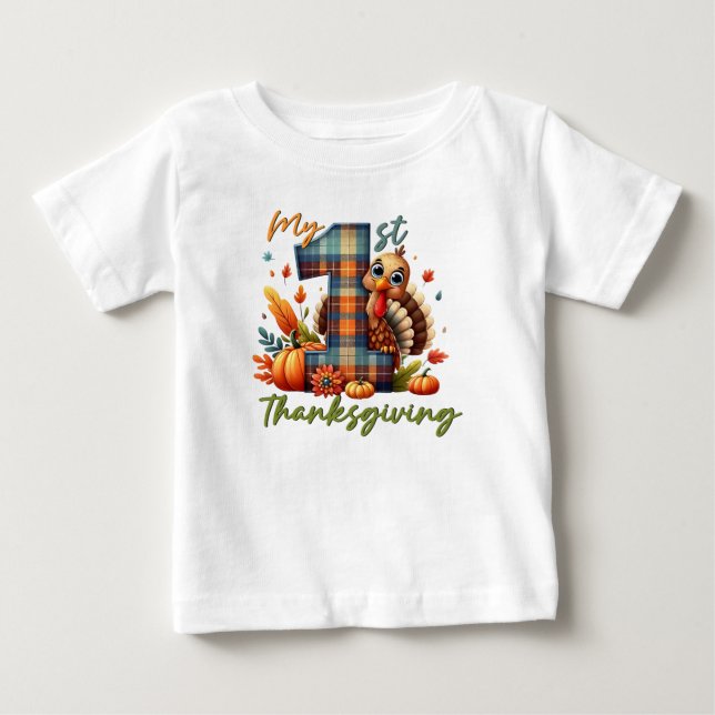 SkafferlagsPumpa Akvarell Höst T Shirt (Framsida)