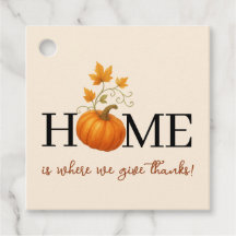 Skafferlapp Pumpkin Hemmet är där vi ger tack