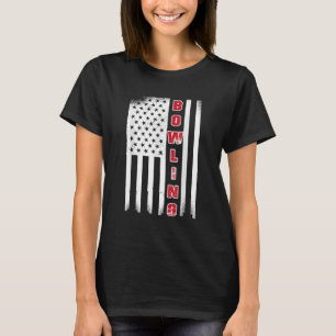 Skägerkula i USA flagga T Shirt