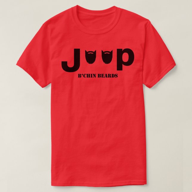 skägg15 t shirt (Design framsida)