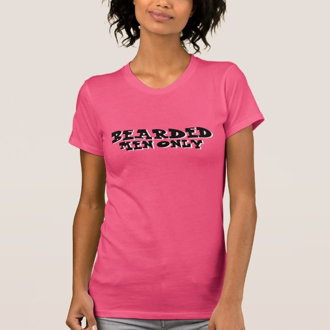 skägg behar t-shirt (Framsida)