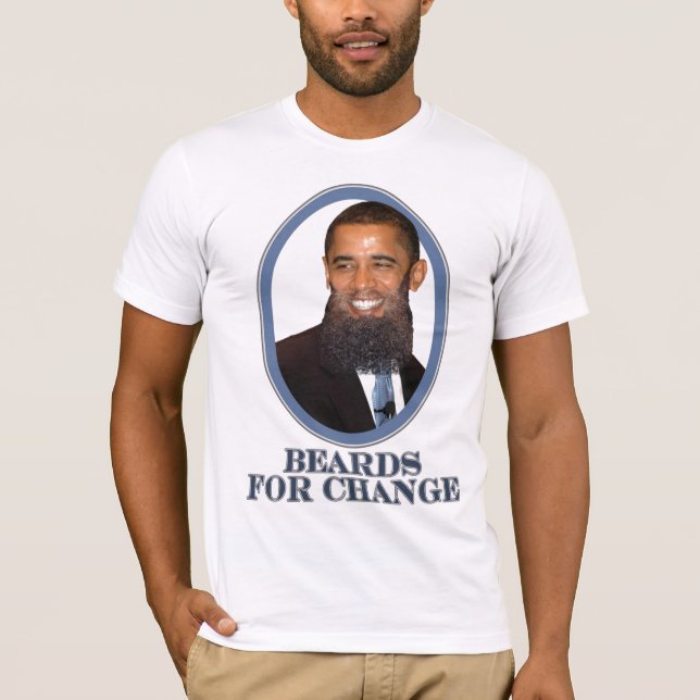 Skägg för ändring tee (Framsida)