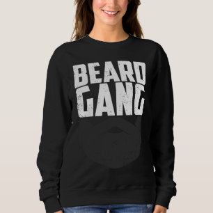 Skägg Gang För Orakade Mustasch Klubb Män Pappor T Shirt