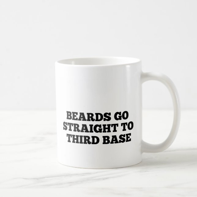 Skägg går raksträckan till den bestselling tredje kaffemugg (Höger)