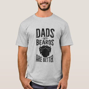 skägg pappa t shirt