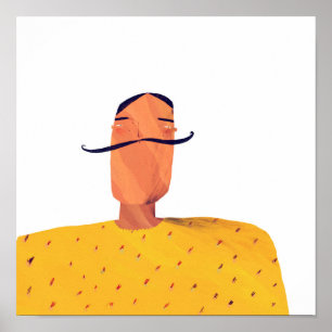 Skägg Poster