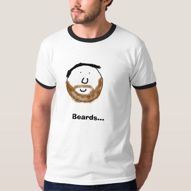 Skägg… T-shirt (Framsida)