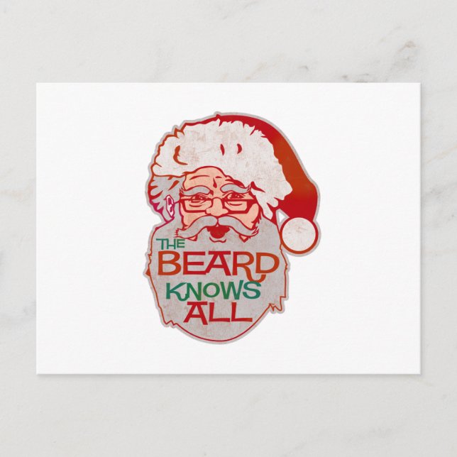 skägget känner till alla vykort (Framsida)