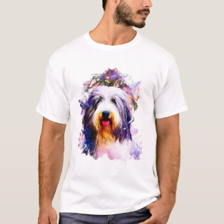 Skäggig Collie Tee
