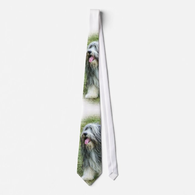 skäggig collieTie Slips (Framsida)