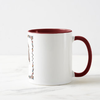 Skäggig Collievalp Mugg