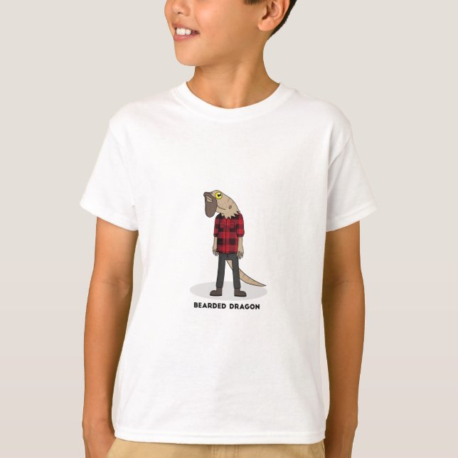 Skäggig drake tee (Framsida)