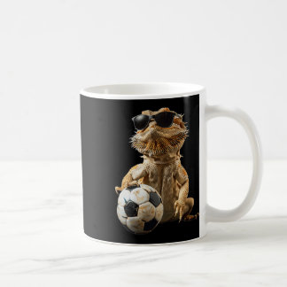 Skäggig Drakfotboll Kaffemugg