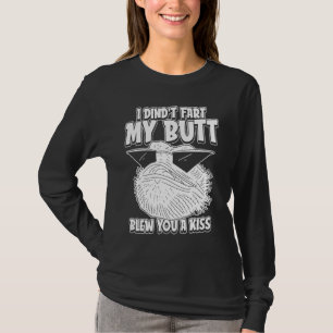 Skäggig Drakhumor Jag släppte inte en fjärt Min r T Shirt