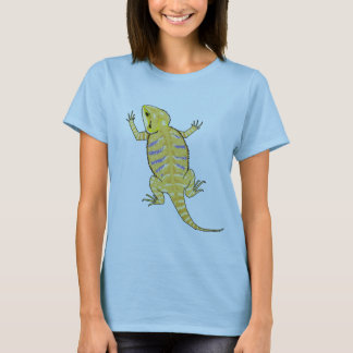 Skäggig skjorta för drake (tända färger) tee