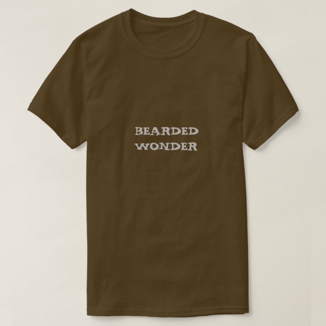 Skäggig under tee (Design framsida)