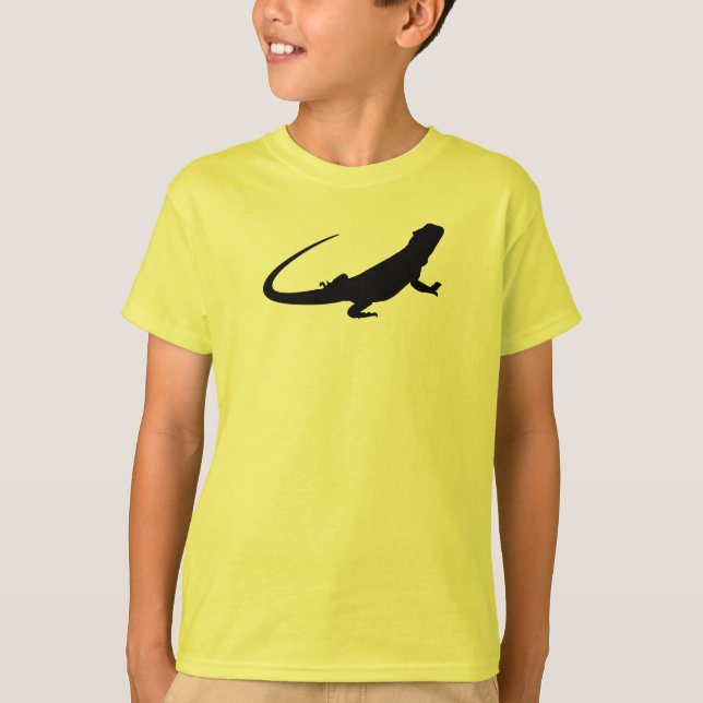 Skäggiga drakeskjortor tee (Framsida)