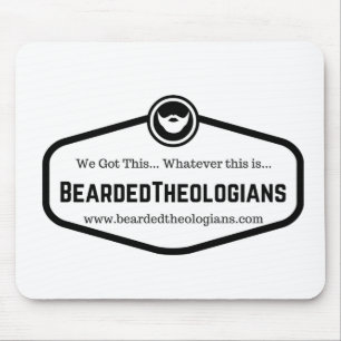 Skäggiga teologer Mousepad Musmatta