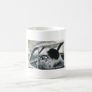 Skäggisar Kan Inte Läsa Kartor Kaffemugg