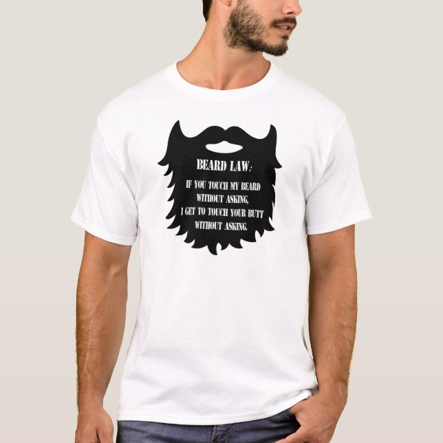 Skägglag Tee Shirt (Framsida)