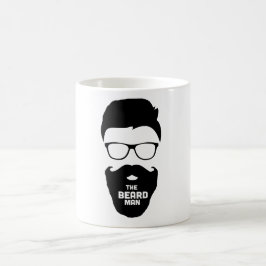 Skäggsmannen - fräckt kaffemugg