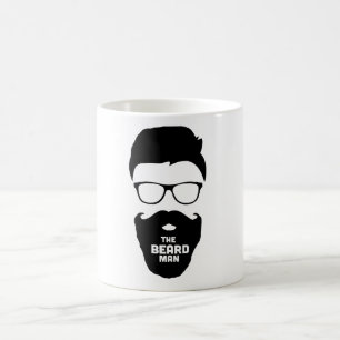Skäggsmannen - fräckt kaffemugg