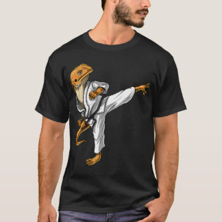 Skäggtjurpung Karate T Shirt